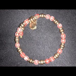 ALEX AND ANI BLUSH BEAD BANGLE